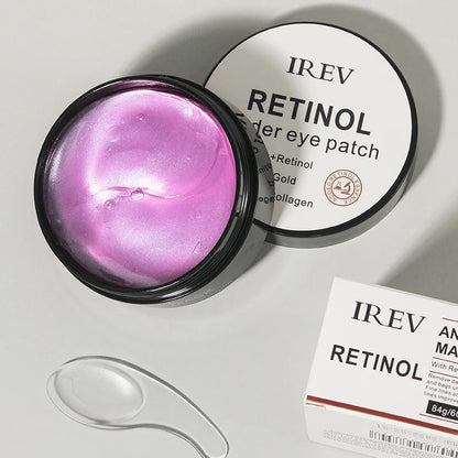 Lakerain Retinol & Hyaluronic Acid Under Eye Patches – Moisturizing & Dark Circle Reducing Eye Mask for Fine Lines